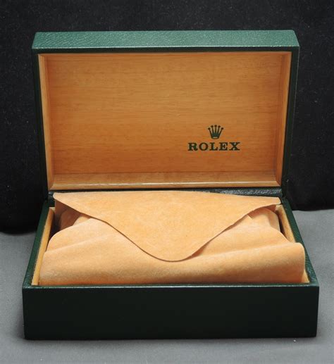 rolex vintage watch box|real rolex box.